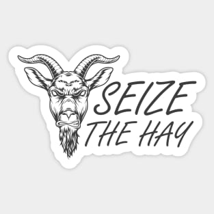 Goat - Seize the Hay Sticker